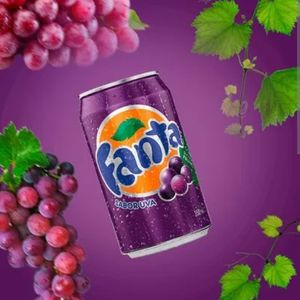 imagem do produto Fanta uva lata 350 ml