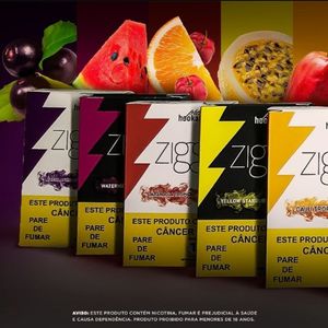 imagem do produto 1 essência Ziggy, carvão, alumínio 