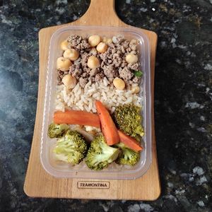 imagem do produto Carne moída com grão-de-bico  