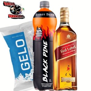 imagem do produto Combo de Whisky Red Label Com Gelo em Cubo