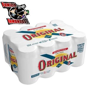 imagem do produto Cerveja Antártica Original 350ml (pacote)