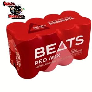 imagem do produto Beats Red Mix lata  269ml (pacote)