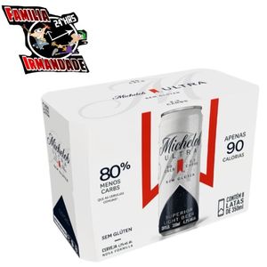 imagem do produto Cerveja Michelob Ultra lata 350ml (pacote )