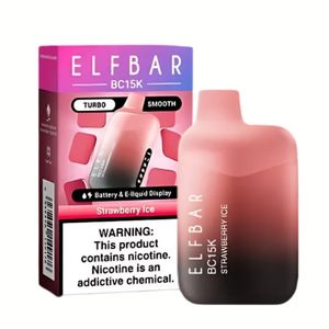 imagem do produto ELFABAR BC15K morango ice
