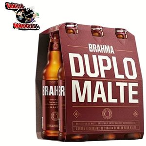 imagem do produto Cerveja Brahma Duplo Malte Longueneque 330ml (pacote)
