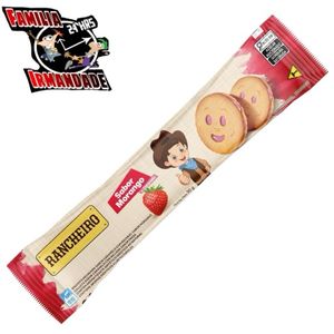imagem do produto Biscoito Rancheiro Morango 90g