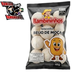 imagem do produto Biscoito Beijo de Moça Bambininhos 40g