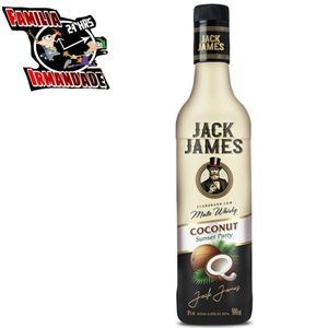 imagem do produto Jack James Sabor Coco 900ml (whisky Saborizado)