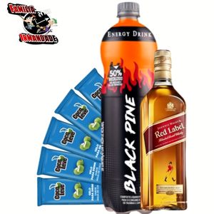 imagem do produto Combo de whisky Red label 750ml