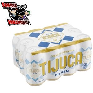 imagem do produto Cerveja Tijuca Pilsen Lata 350ml (pacote)