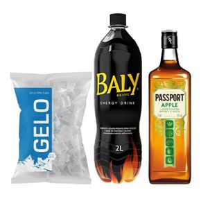 imagem do produto Passport Maçã + Baly + Gelo 3kg 