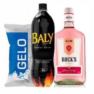 imagem do produto Rockes Strawberry + Baly 2l + Gelo 3kg