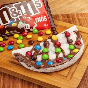 imagem do produto Tapioca - Nutella c/ M&MS