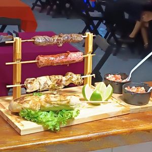 imagem do produto Tábua de espetos 5 unidades
