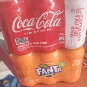 imagem do produto Refrigerante fanta e coca cola 