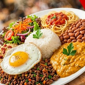 imagem do produto Picadinho com ovo completo