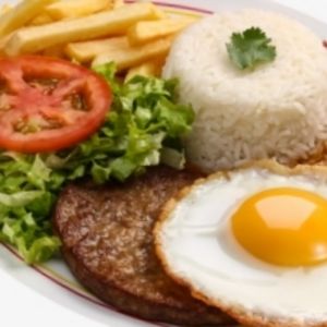 imagem do produto Hambúrguer com ovo e fritas