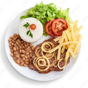 imagem do produto Bife acebolado com batata frita