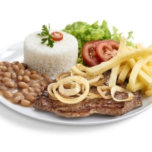 imagem do produto Bisteca suína com frita l