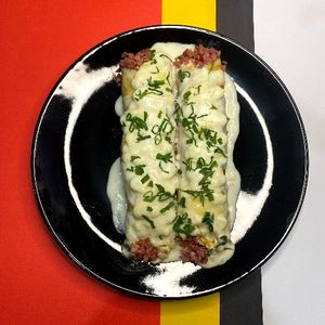 imagem do produto Panqueca de calafrango e molho branco