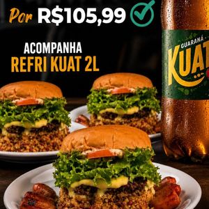 imagem do produto 3X PAÇOCA+REFRI KUAT 2L BRINDE
