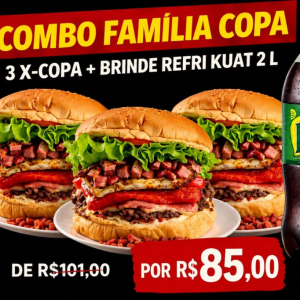 imagem do produto COMBO FAMÍLIA COPA + kuat 2 l