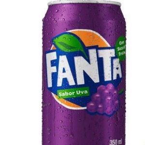 imagem do produto Fanta uva lata 
