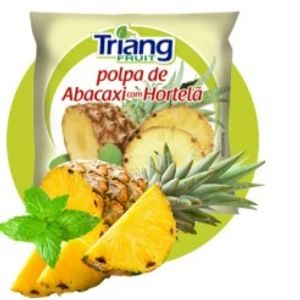 imagem do produto Polpa Abacaxi Com Hortelã 
