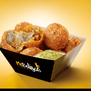 imagem do produto Bolotinha de Mandioca com Carne de Sol 382g (Caixa 12 und)
