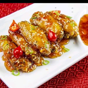 imagem do produto Asinha de frango frita com molho picante coreano