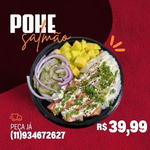 imagem do produto Poke de salmão 