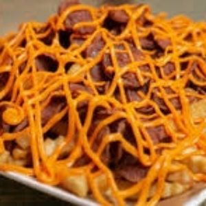 imagem do produto Batata frita com calabresa e cheddar
