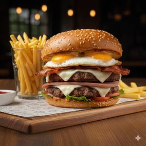 imagem do produto Burguer truck premium mais batata