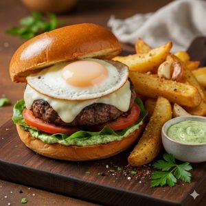 imagem do produto Eggs burguer mais batata