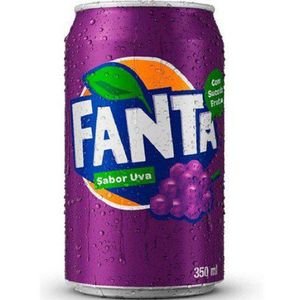 imagem do produto Fanta uva lata 350 ml