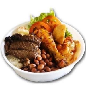 imagem do produto Quentinha Dois Tipo de Carnes