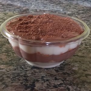 imagem do produto  Pavê de Creme Branco e Chocolate 