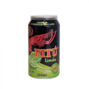 imagem do produto Cachaça pitu limão 350 ml