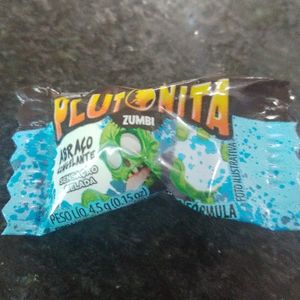imagem do produto Chiclete Plutonita Sensação gelada Abraço Congelante 5g