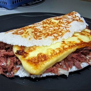 imagem do produto carne seca com queijo coalho