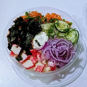 imagem do produto Poke salmão salmão cru CEBOLA ROXA 350 gramas 