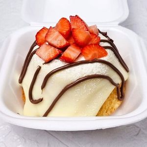 imagem do produto Mini Vulcão Ninho com Morango e Nutella