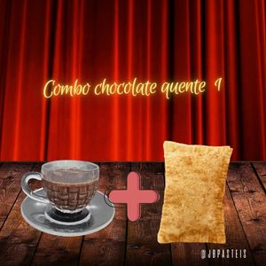 imagem do produto 1 chocolate quente 200 ml+ 1 pastel de queijo 