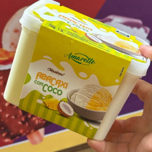 imagem do produto Pote sorvete Classico ABACAXI COM COCO 1.5L
