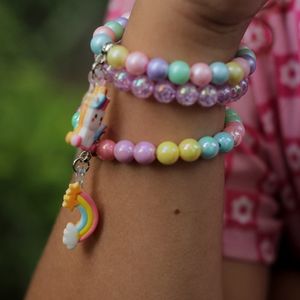 imagem do produto Kit pulseiras mundo unicórnio 