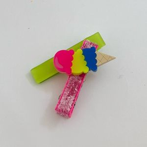 imagem do produto Dupla de hair clip acrilico sorvete 