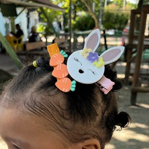 imagem do produto Dupla hair clip pascoa 