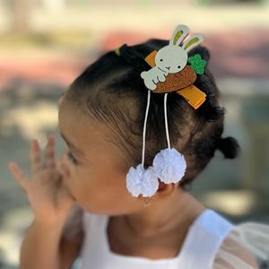 imagem do produto Hair clip coelho pompom 