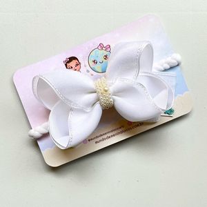 imagem do produto Faixa trançada organza com pérolas 