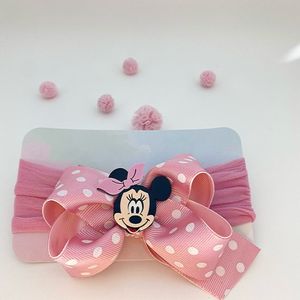 imagem do produto Tiara bebê fita larga minnie 